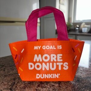 Dunkin Donuts Limited Edition Mini Donut Holder Bag